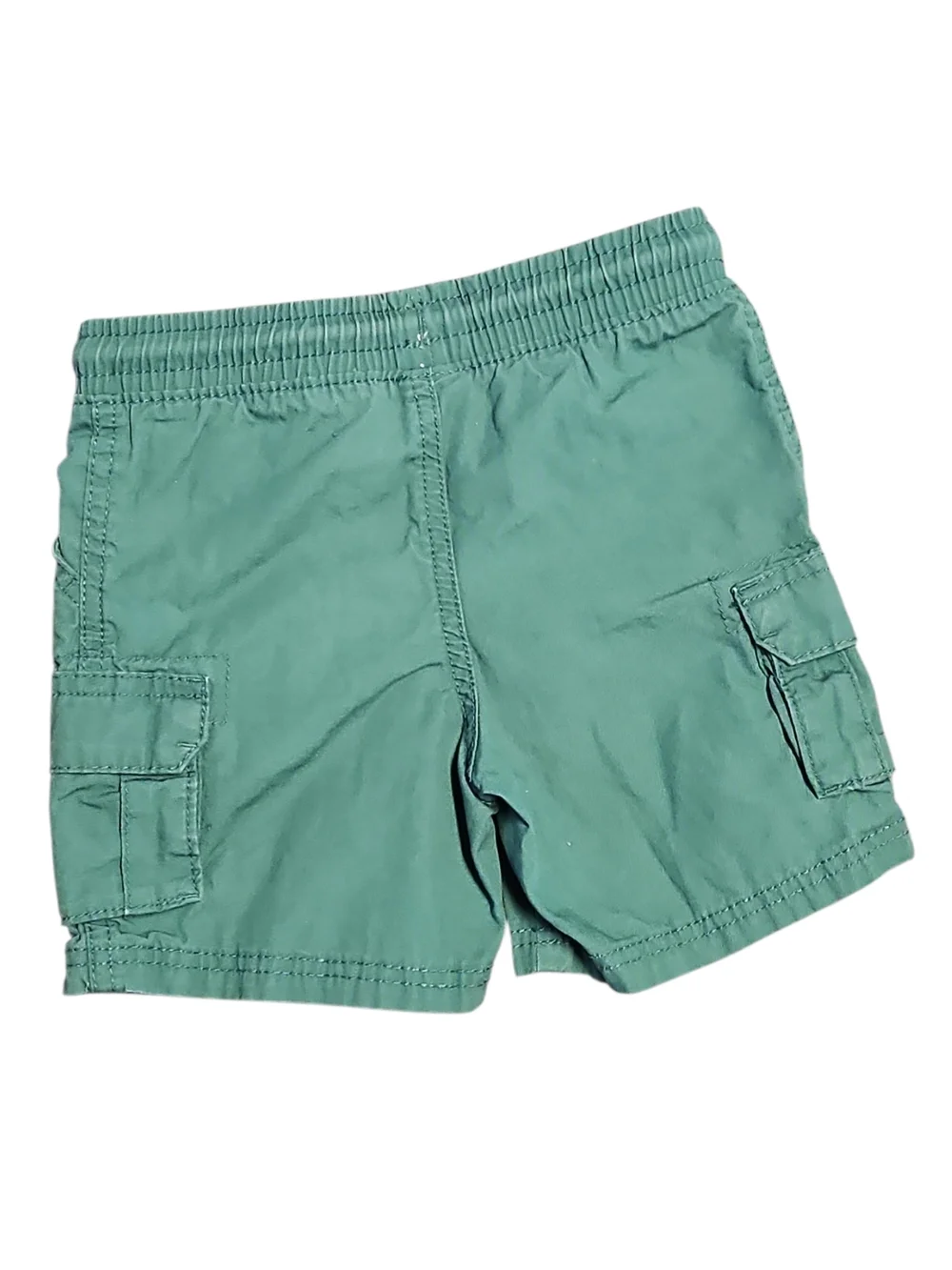 Carter's Boys Green Cargo Shorts with Drawstring Size 3t